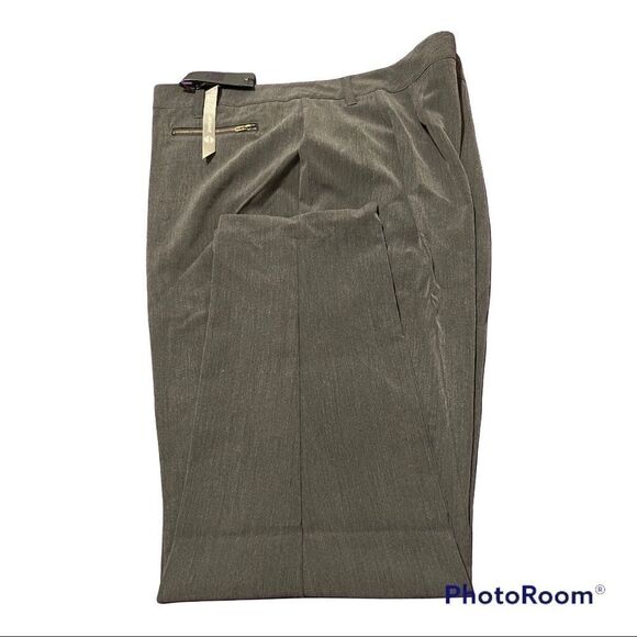 NWT size 22T Avenue grey slacks with zippered front pockets - Picture 1 of 12